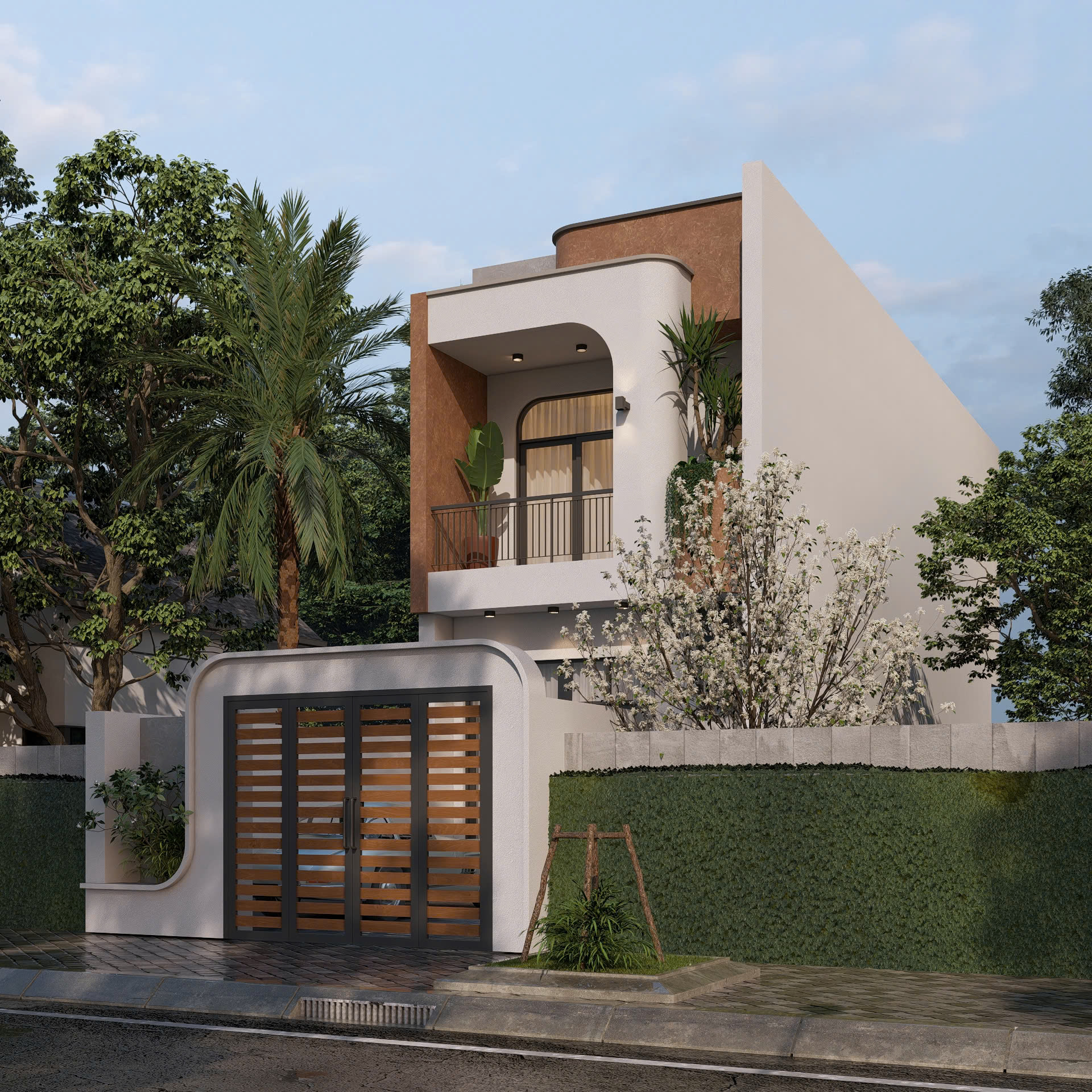 Công Trình Nhà Phố hiện đại - Chị Trang